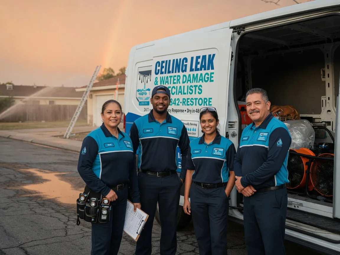 Ceiling Leak Cleanup company in Medford, NY