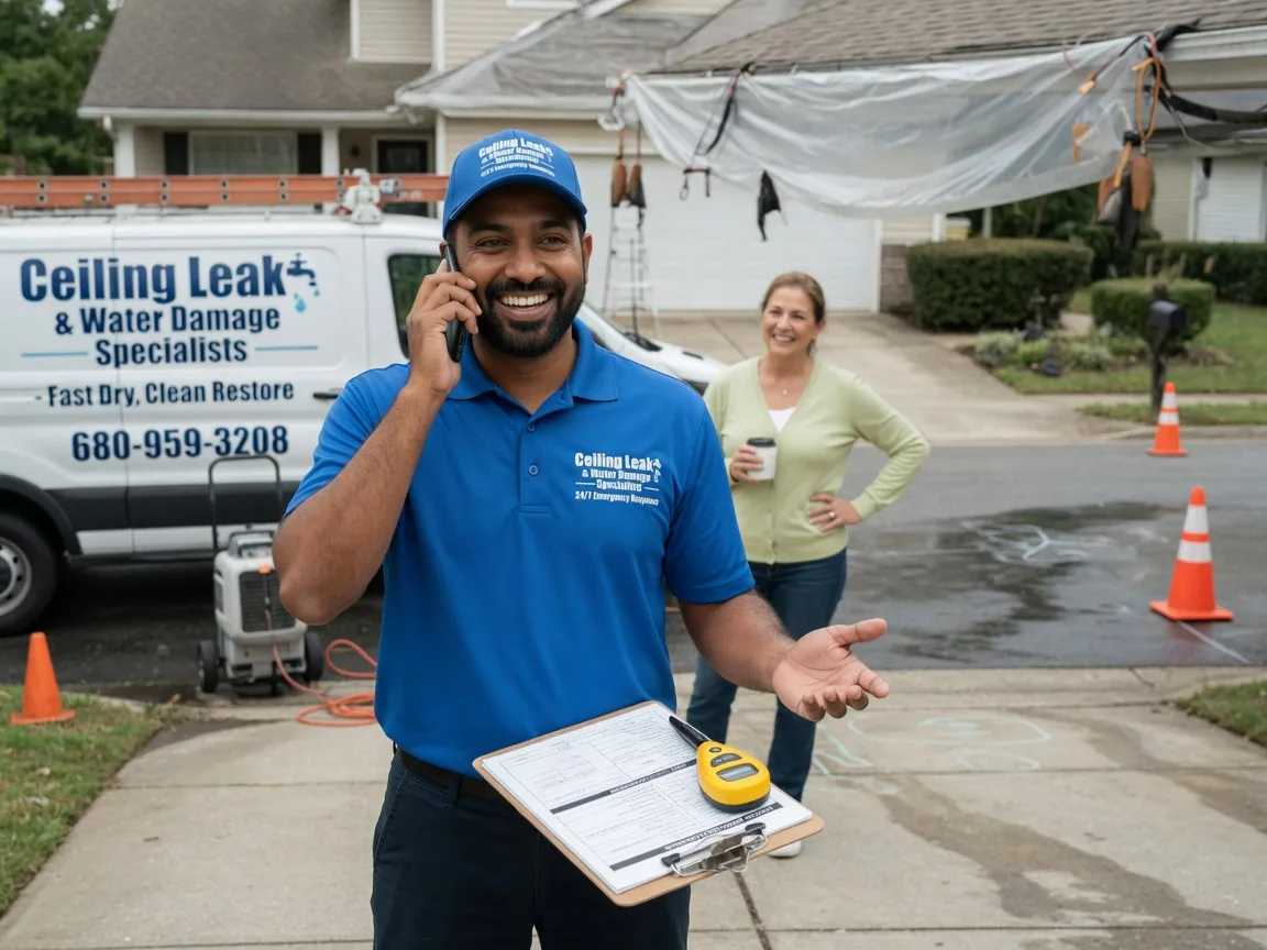 Ceiling Leak Cleanup Medford, NY FAQs